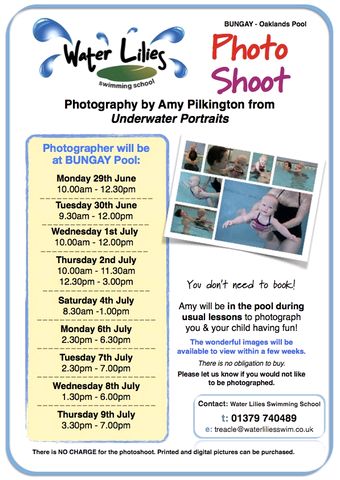 Bungay photoshoot poster 2015