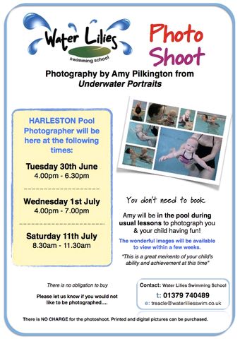 Harleston photoshoot poster 2015